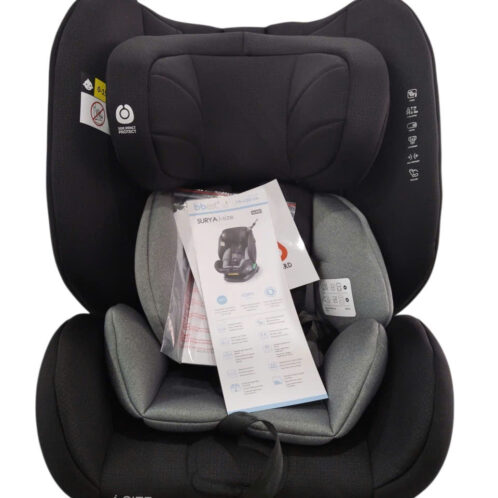 GHẾ TRẺ EM IE12 BBEST SỬ DỤNG TRÊN Ô TÔ DÀNH CHO TRẺ CHIỀU CAO TỪ (76-135)CM